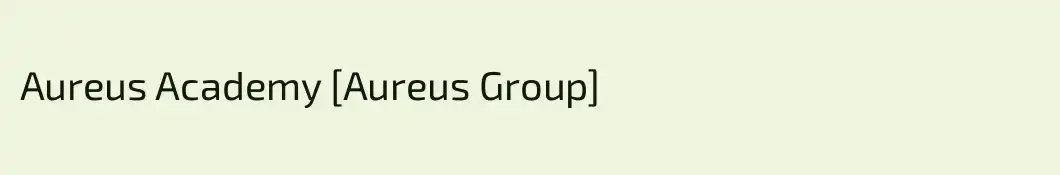 Aureus Academy [Aureus Group]